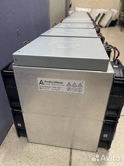 Asic Avalon 1346 107TH/s Новый