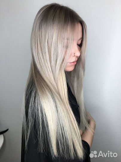 Парикмахер, Окрашивание волос, Мелирование, Блонд