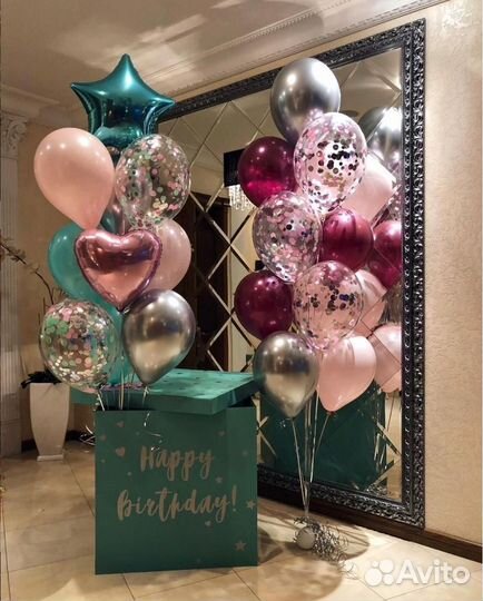 Воздушные шары, шарики, оформление шарами