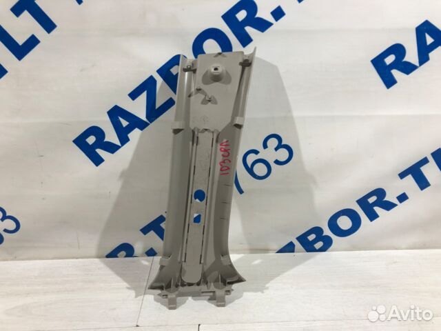 Обшивка средней стойки левая верх LADA xray 1.6 мт