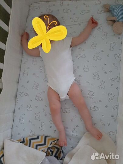 Бортики в детскую кроватку IKEA len