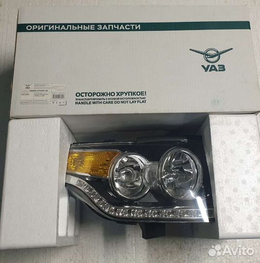 Блок-фара уаз-патриот рестайлинг с 2014 г.в