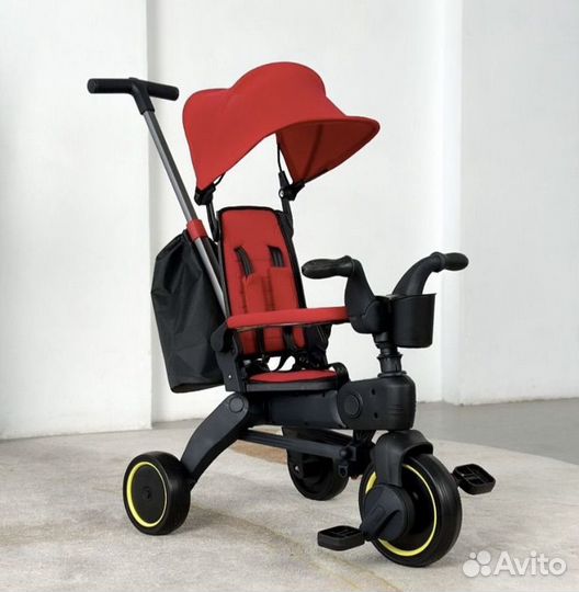 Велосипед трехколесный складной