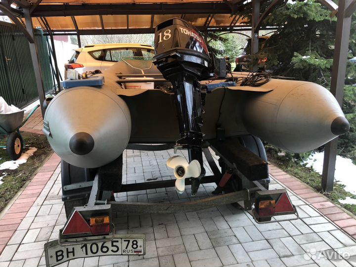 Лодка ProfMarine+Мотор Tohatsu+Прицеп мзса