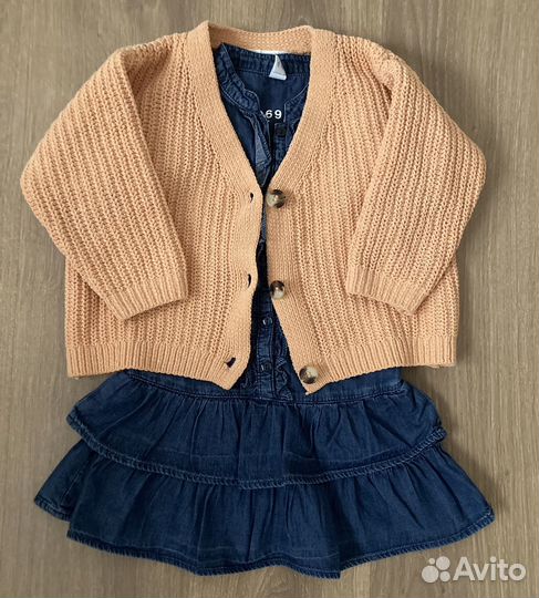 Пакет вещей на девочку 98 104