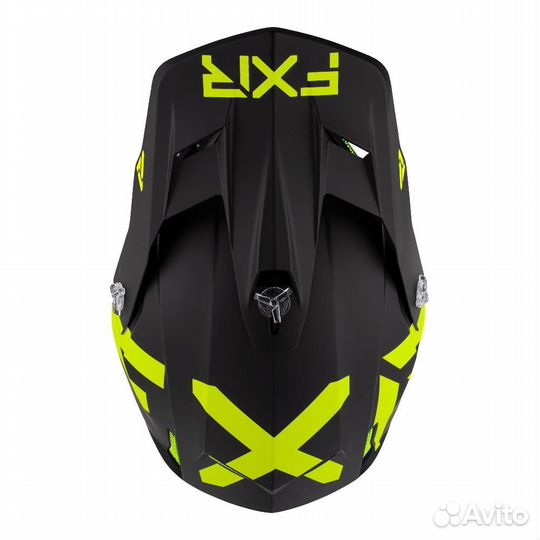 Шлем FXR Clutch CX Black/Hi Vis 210617-1065 (2XL)