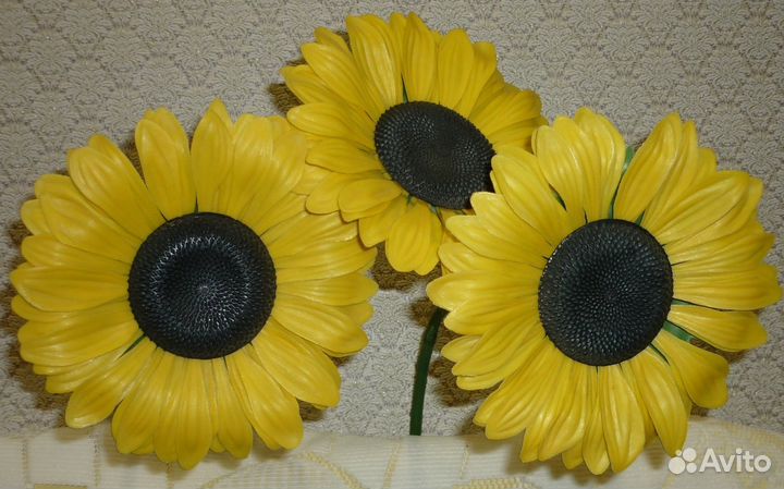 Цветы подсолнухи