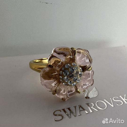 Swarovski копмлект пудровый