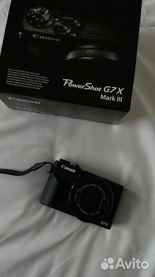 Фотоаппарат canon mark g7x 3