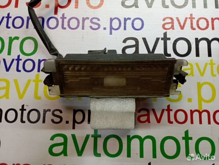 Подсветка номера Renault Logan