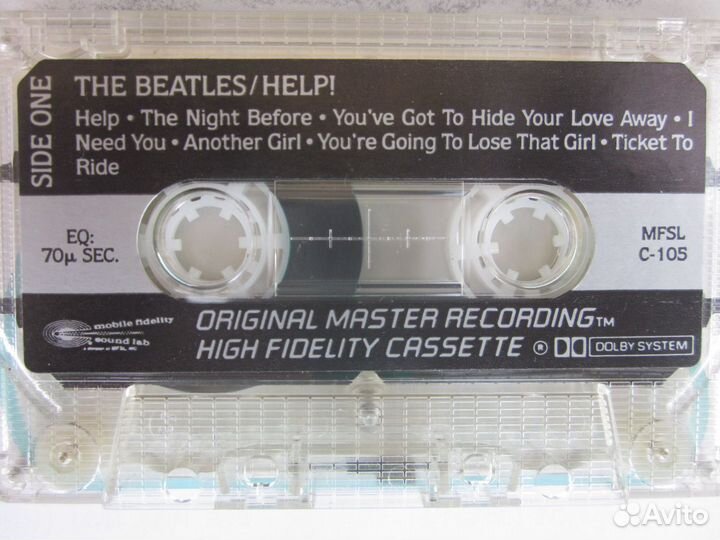 Beatles- Help High Fidelity Cassete mfsl Rare