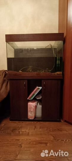 Аквариу 200 литров с тумбой+внешний фильтр