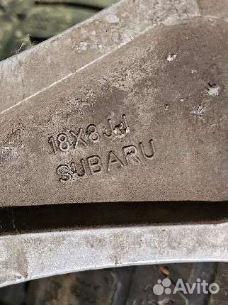 Литые диски на Subaru Tribeca R18