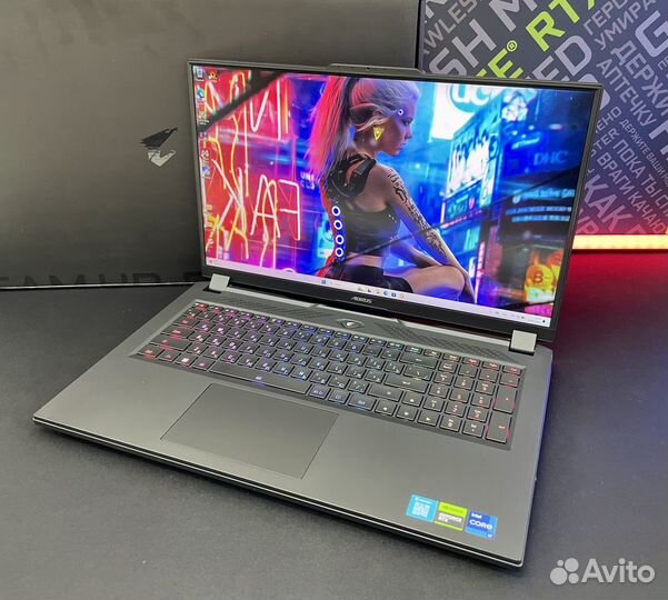 Aorus 17H i7-13700H/RTX 4080/16Gb/360Hz