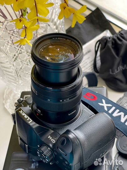 Panasonic Lumix GH4+ объектив 12-35 mm f/2.8 II