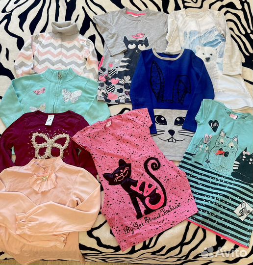 Детские вещи для девочки пакетом