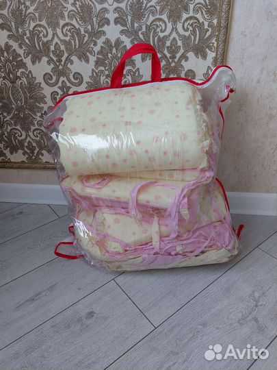 Бортики в детскую кроватку бу