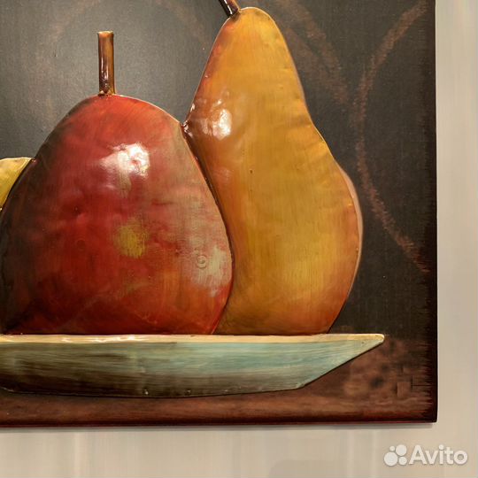 Картина металлическая Фрукты