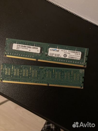 Оперативная память ddr3, 8gb