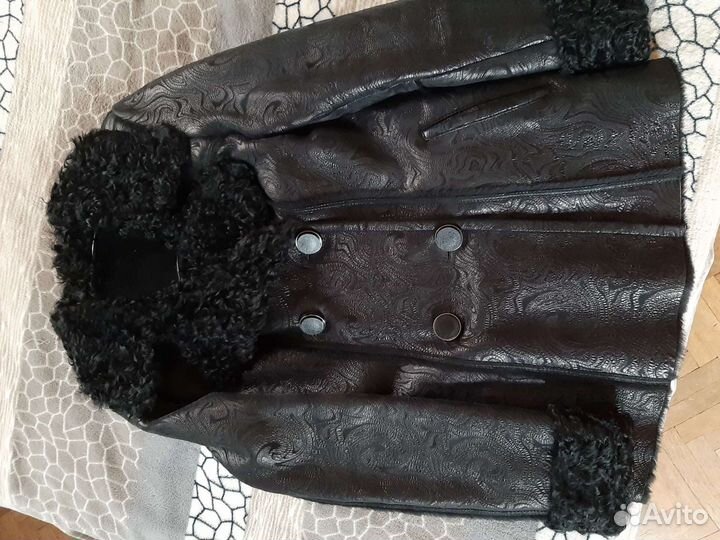 Дубленка натуральная женская 46 48