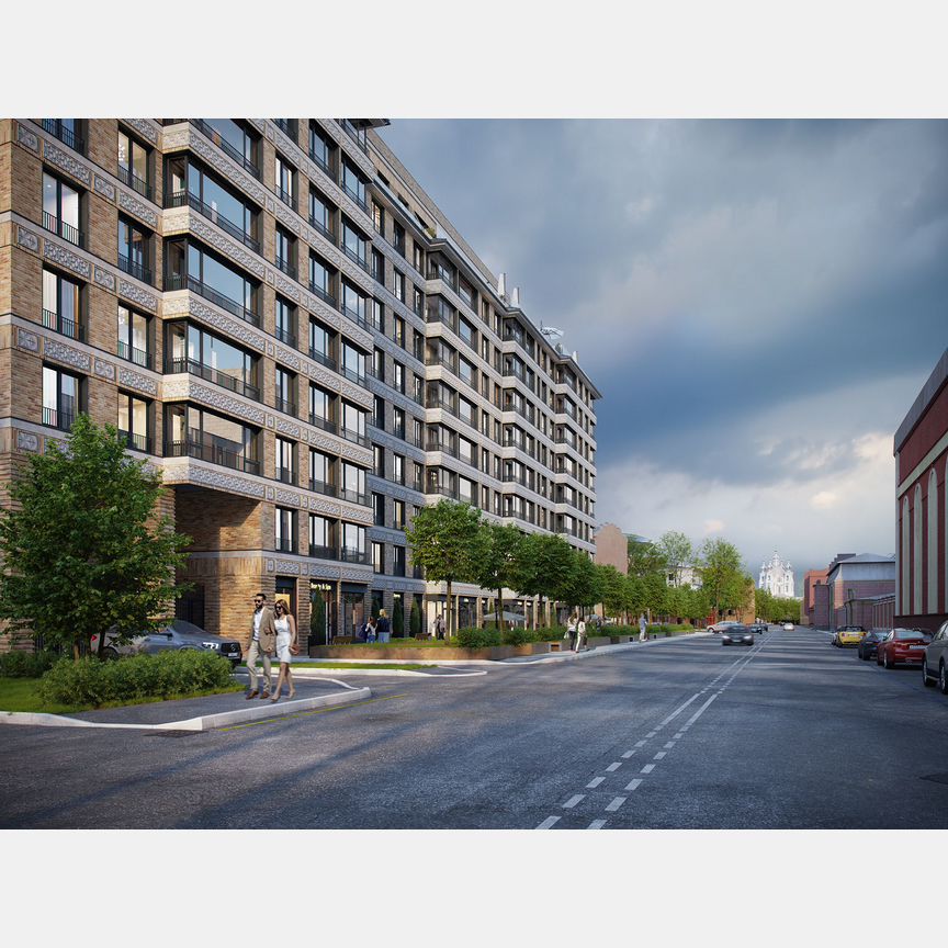 2-к. квартира, 74,7 м², 4/10 эт.