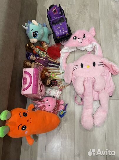 Игрушки для девочек пакетом