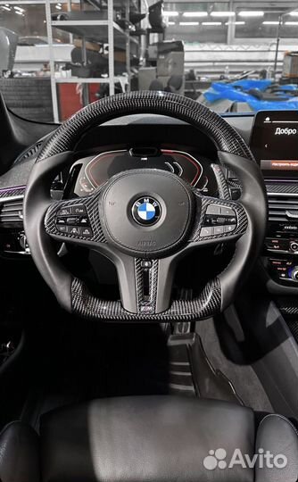 Карбоновый руль BMW