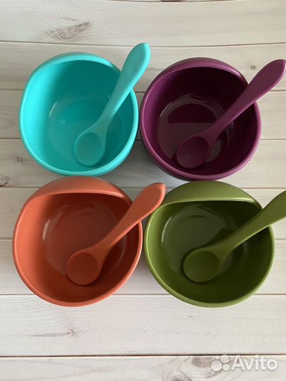 Силиконовая посуда для детей