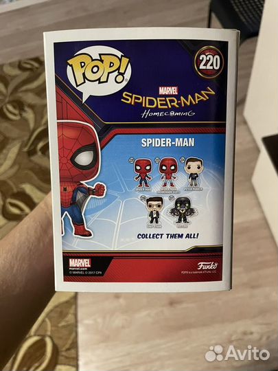 Funko pop marvel spider-man 220