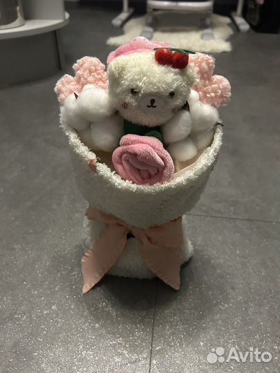 Текстильные цветы - подарок