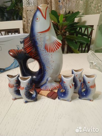 Штоф рыбки СССР