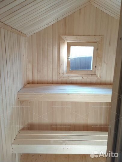 Мобильная баня готовая под ключ