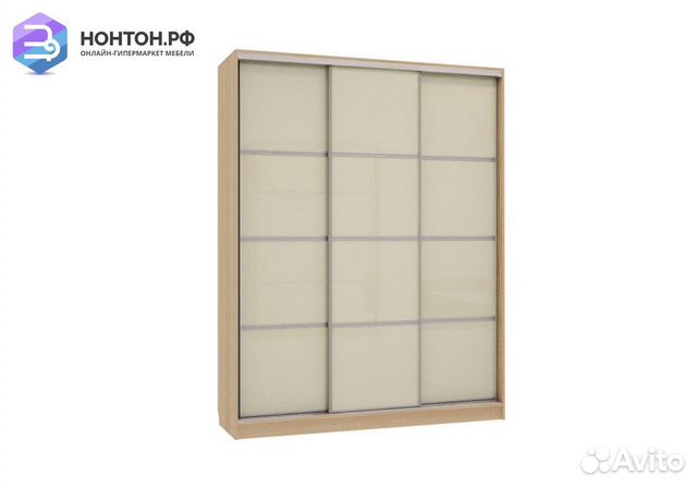 Шкаф-купе Бассо 2-600 дуб сонома / крем