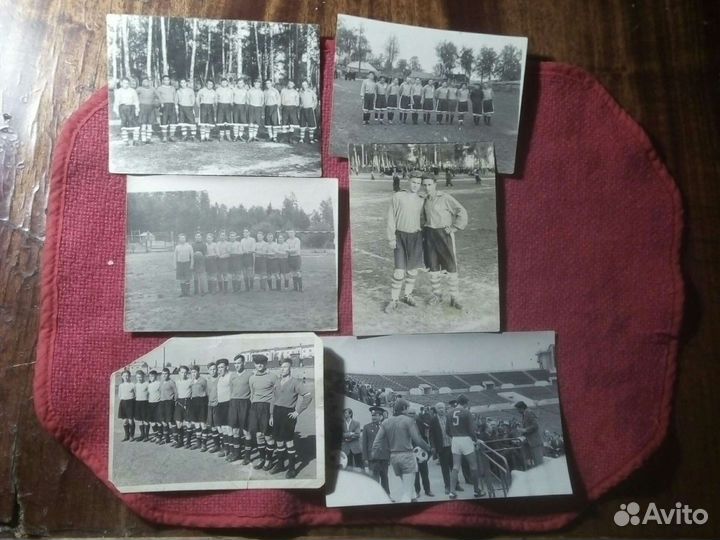 «Футбол» команда 6шт фото 1940 -60годы СССР