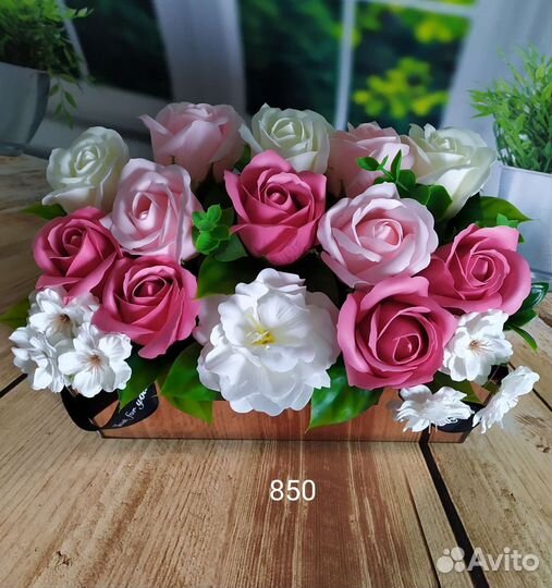 Мыльные розы с доставкой