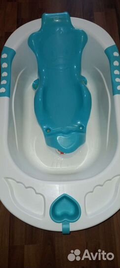 Ванночка для купания с горкой
