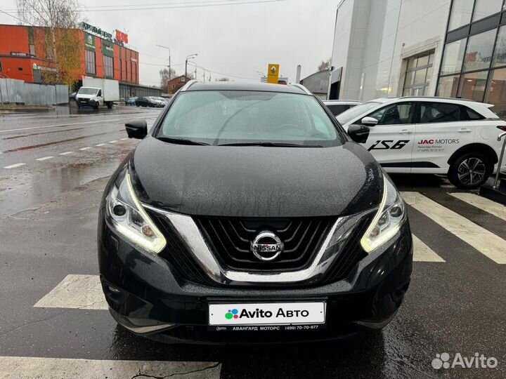 Nissan Murano 3.5 CVT, 2017, 41 456 км