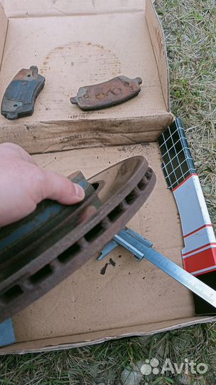 Тормозной диск передний Веста