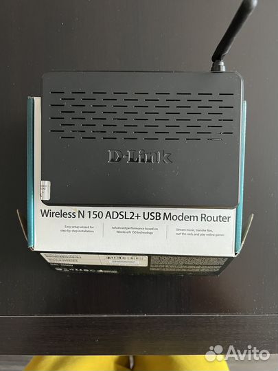 D-link Модем wifi роутер adsl2 +usb порт