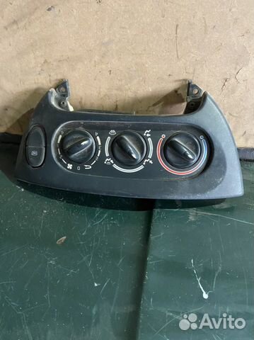 Блок управления отопителем renault megane