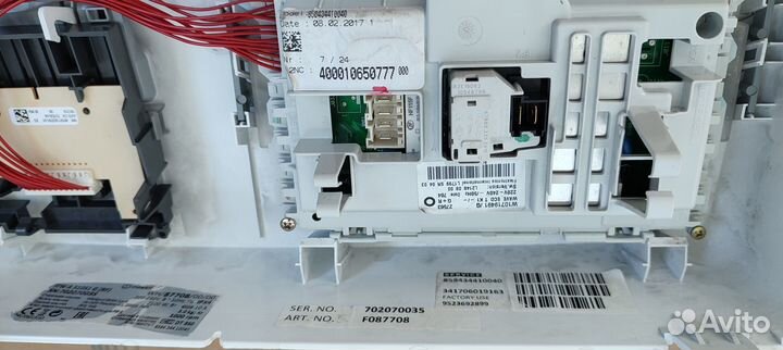 Модуль управления стиральной машины indesit