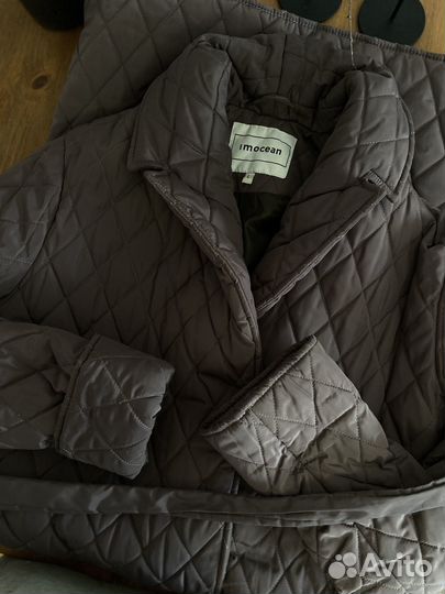 Пальто женское демисезонное стеганое