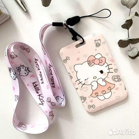 Держатель для школьной карты Hello Kitty