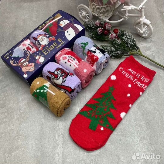 Новогодние носки