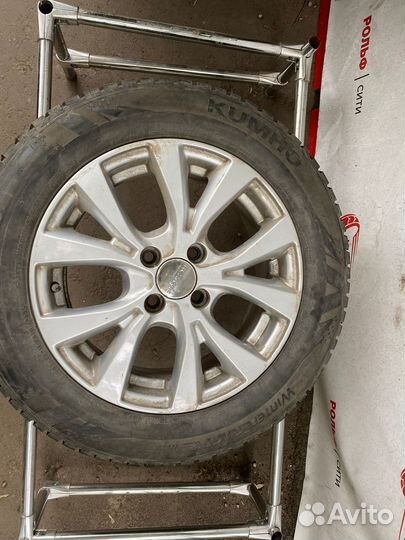 Колеса к15 зима шипы
