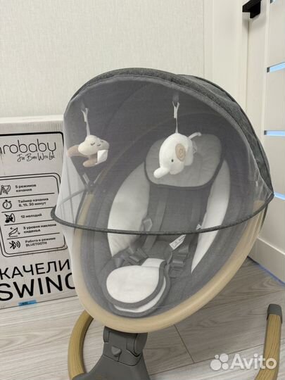 Электрокачели Amarobaby Ergo Swing новые