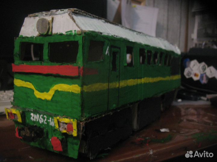 Модель тепловоза 2м62