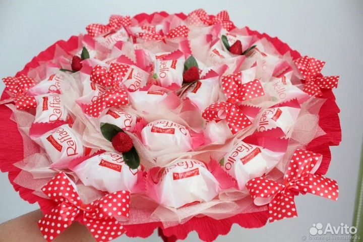 Букет из конфет. Сладкий подарок