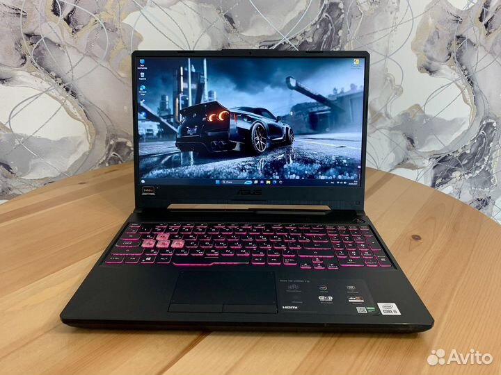 Asus TUF Gaming 144Гц i5 10300H/GTX 1650Ti 4gb