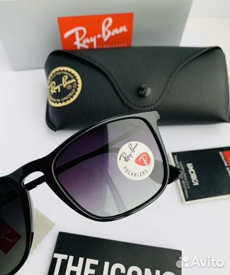 Очки ray ban chris крис поляризационные Polaroid